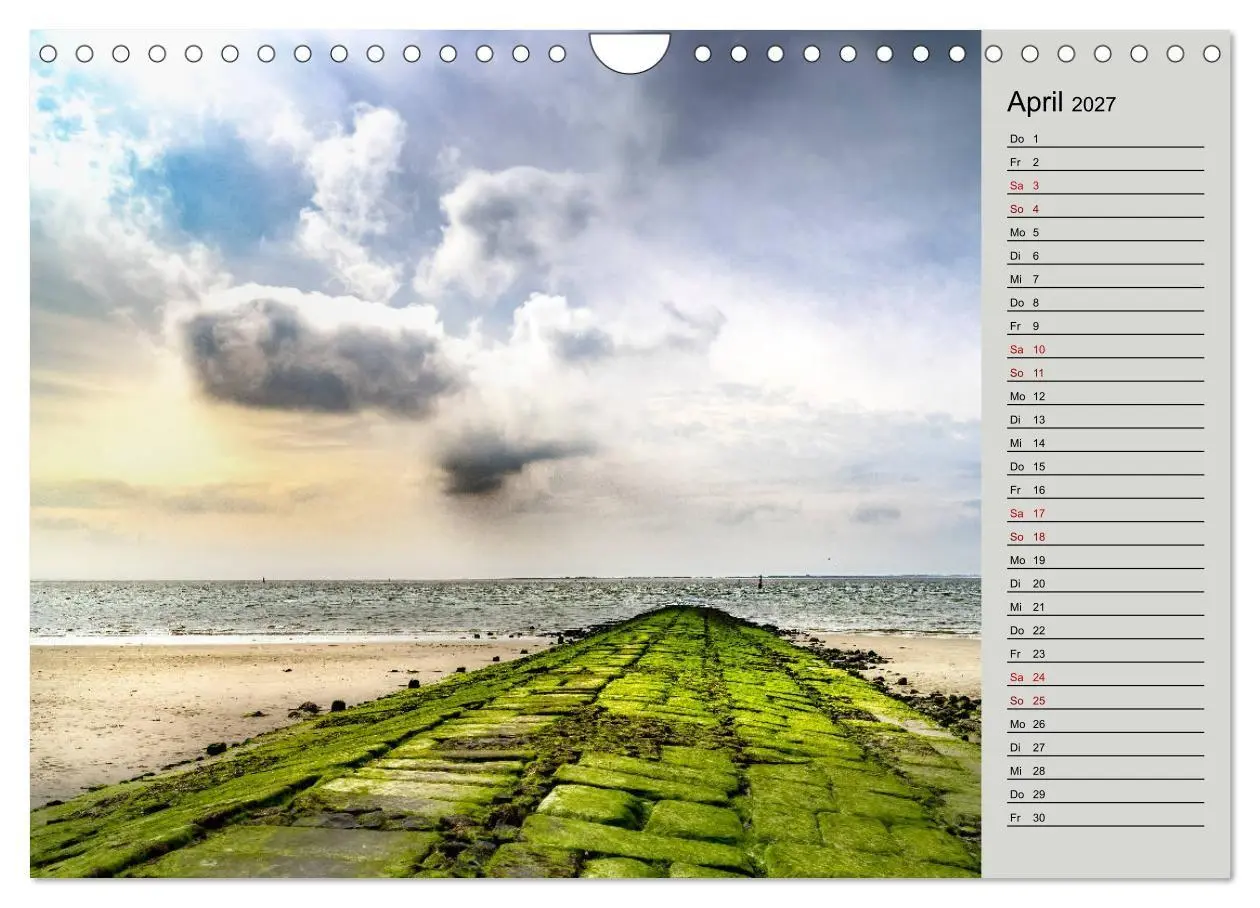 Bild: 9783569769335 | NORDERNEY Geburtstagskalender mit Planerfunktion (Wandkalender 2027...
