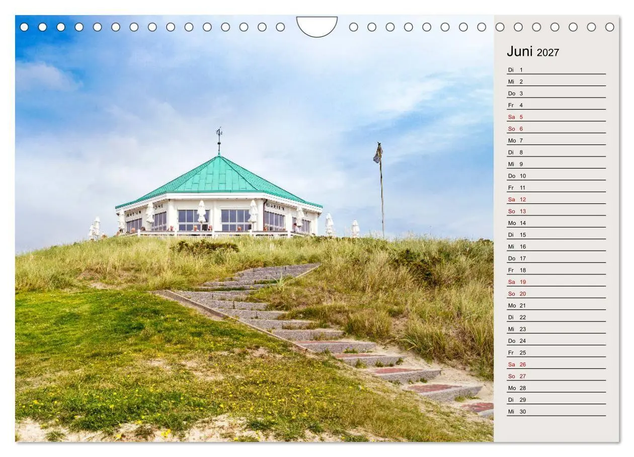 Bild: 9783569769335 | NORDERNEY Geburtstagskalender mit Planerfunktion (Wandkalender 2027...