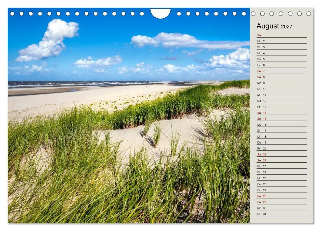 Bild: 9783569769335 | NORDERNEY Geburtstagskalender mit Planerfunktion (Wandkalender 2027...