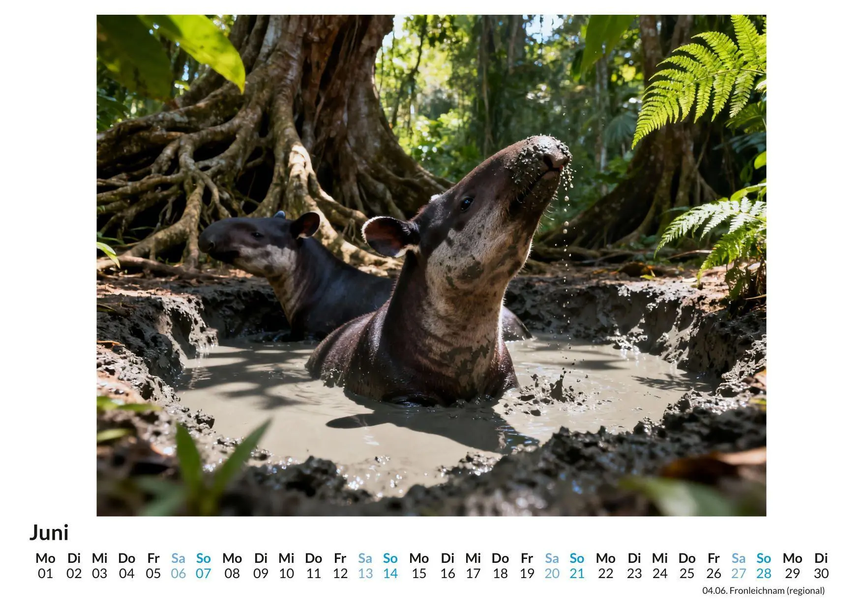 Bild: 9783695329335 | Tapir | Noah Werner | Kalender | Deutsch | 2026 | FlipFlop