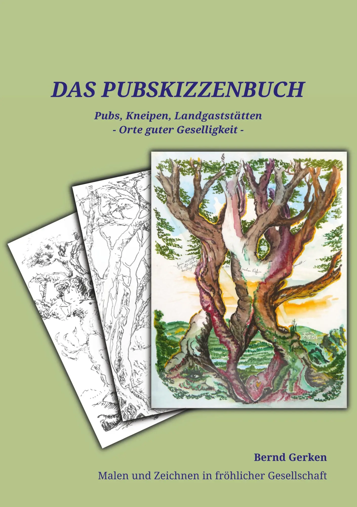 Cover: 9783756879335 | Das Pub-Skizzenbuch | Bernd Gerken | Taschenbuch | 96 S. | Deutsch