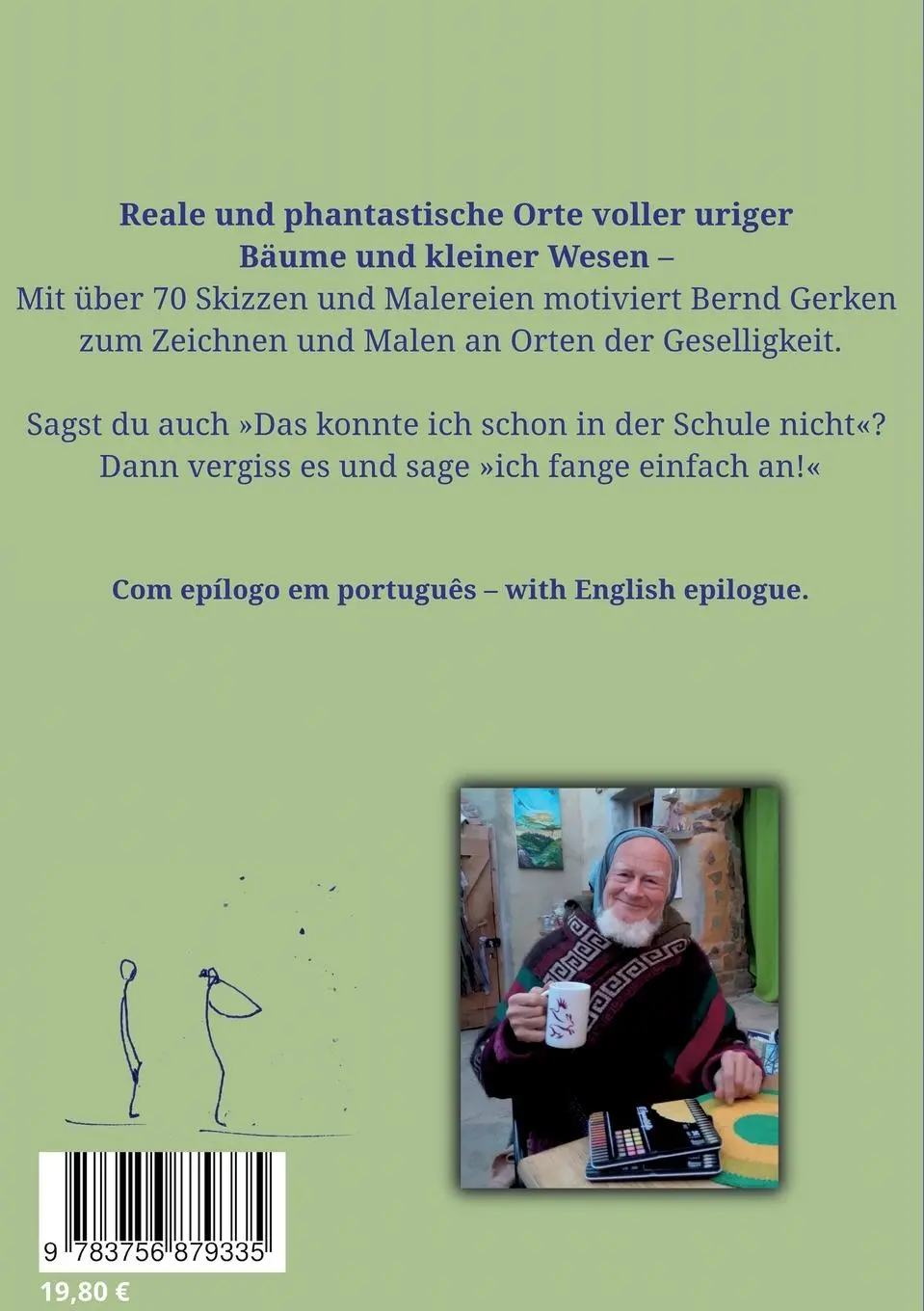 Rückseite: 9783756879335 | Das Pub-Skizzenbuch | Bernd Gerken | Taschenbuch | 96 S. | Deutsch
