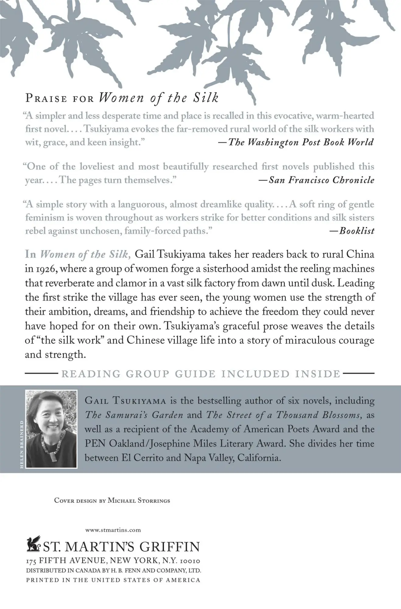 Rückseite: 9780312099435 | Women of the Silk | Gail Tsukiyama | Taschenbuch | Englisch | 1993