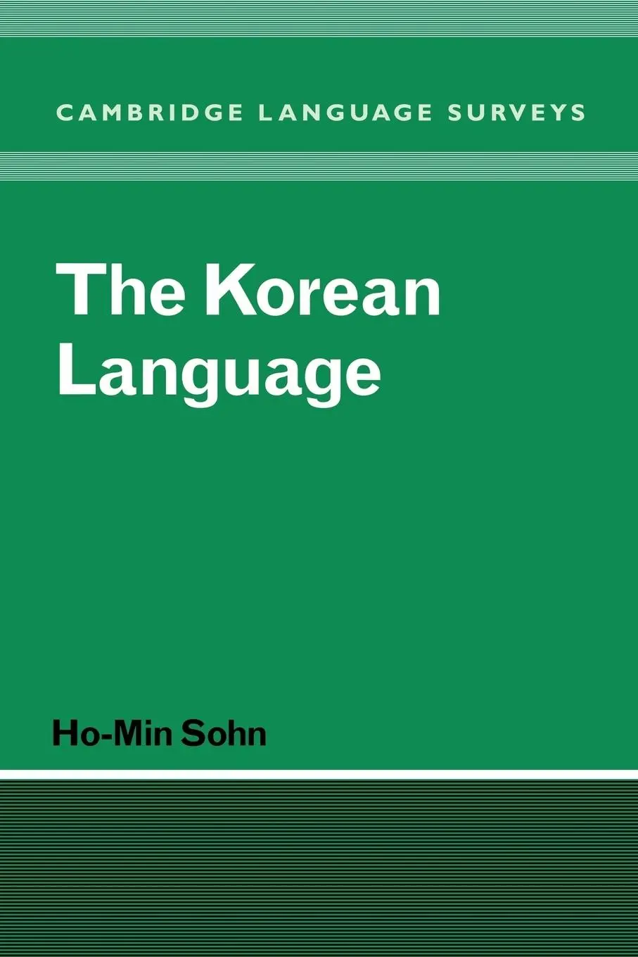 Cover: 9780521369435 | The Korean Language | Ho-Min Sohn | Taschenbuch | Englisch | 2005
