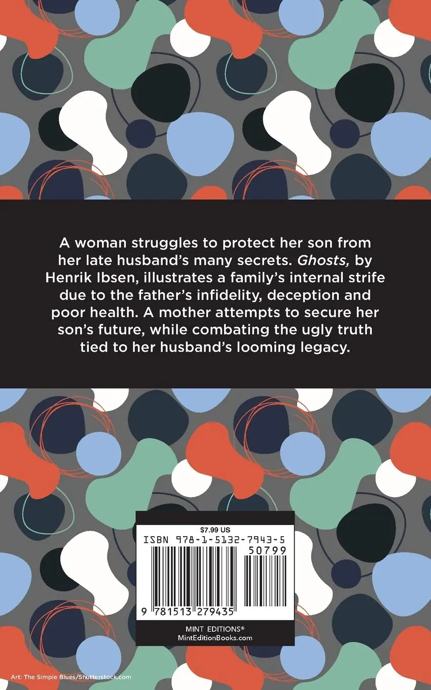 Rückseite: 9781513279435 | Ghosts | Henrik Ibsen | Taschenbuch | Kartoniert / Broschiert | 2021