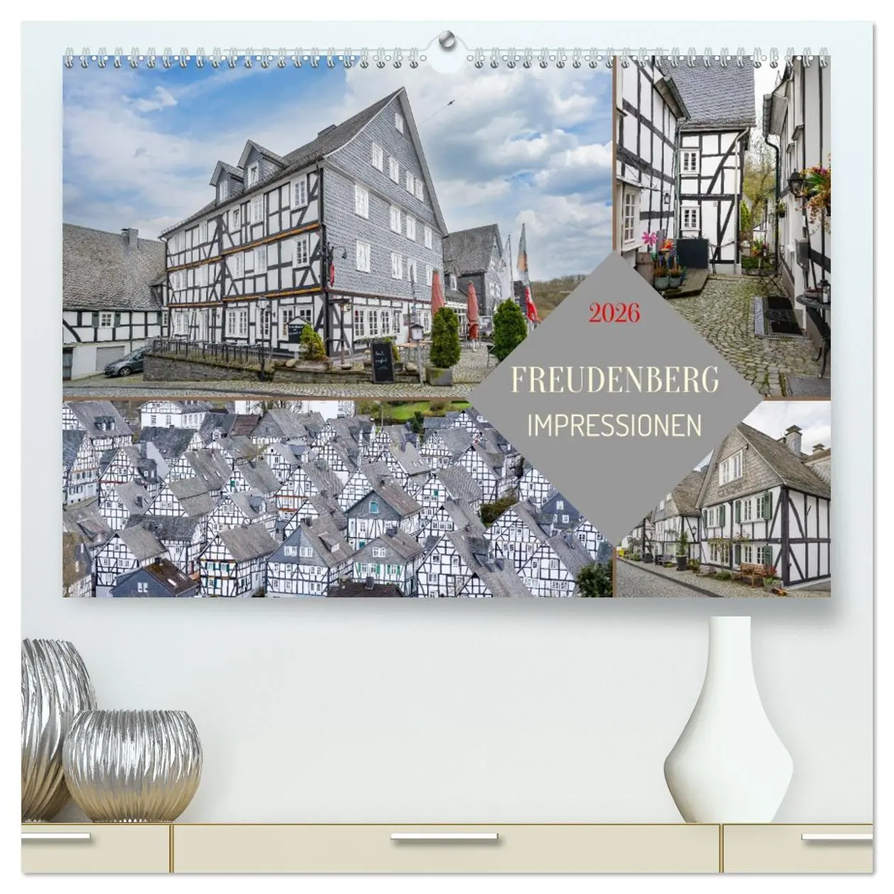Cover: 9783457409435 | Freudenberg Impressionen (hochwertiger Premium Wandkalender 2026...