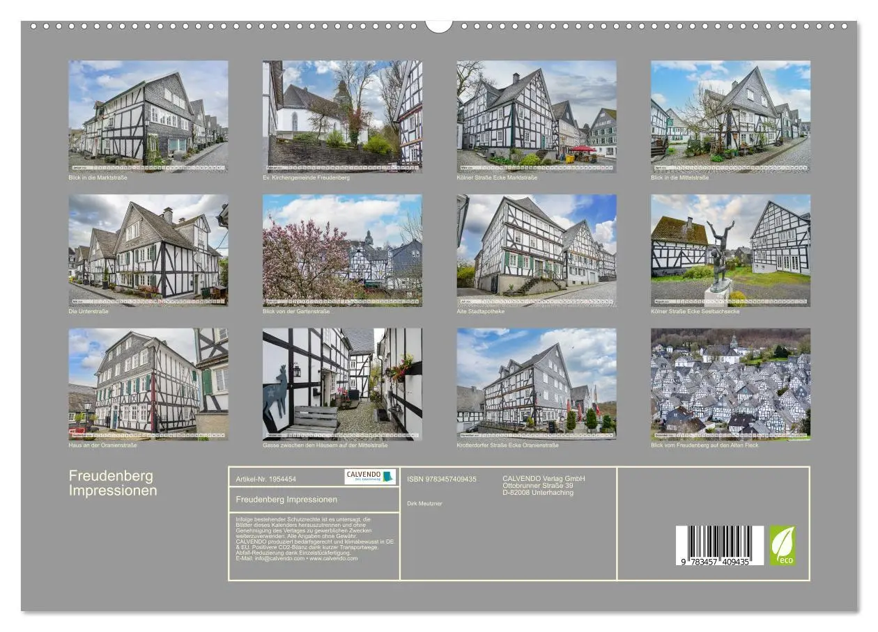 Bild: 9783457409435 | Freudenberg Impressionen (hochwertiger Premium Wandkalender 2026...
