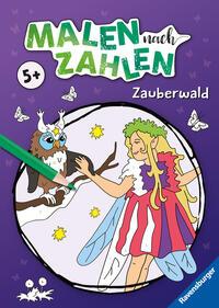 Cover: 9783473489435 | Malen nach Zahlen - Zauberwald | Maja Wagner | Taschenbuch | 24 S.