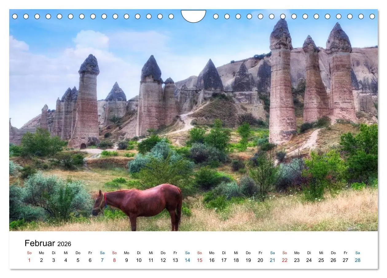 Bild: 9783516049435 | Kappadokien - Das Märchenland der Türkei (Wandkalender 2026 DIN A4...