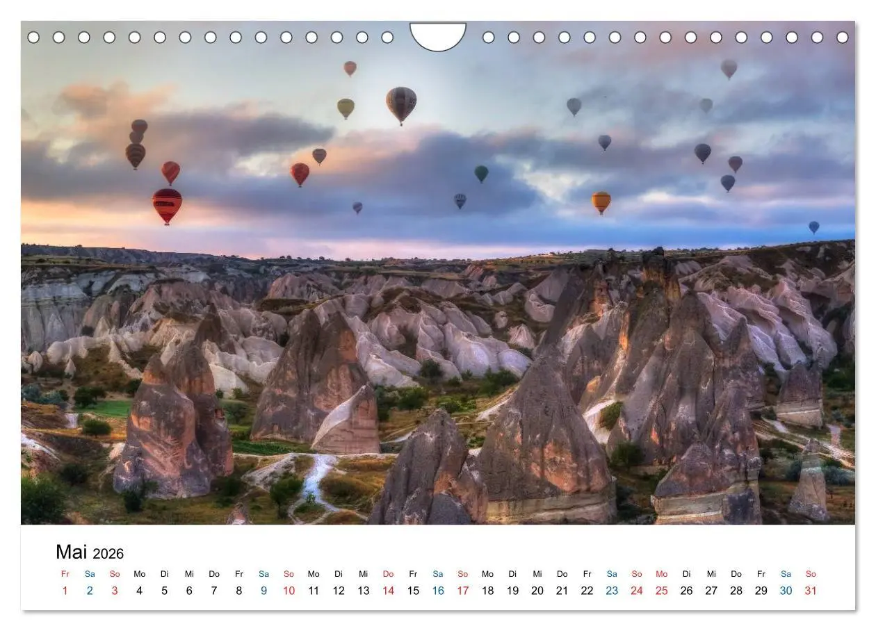 Bild: 9783516049435 | Kappadokien - Das Märchenland der Türkei (Wandkalender 2026 DIN A4...