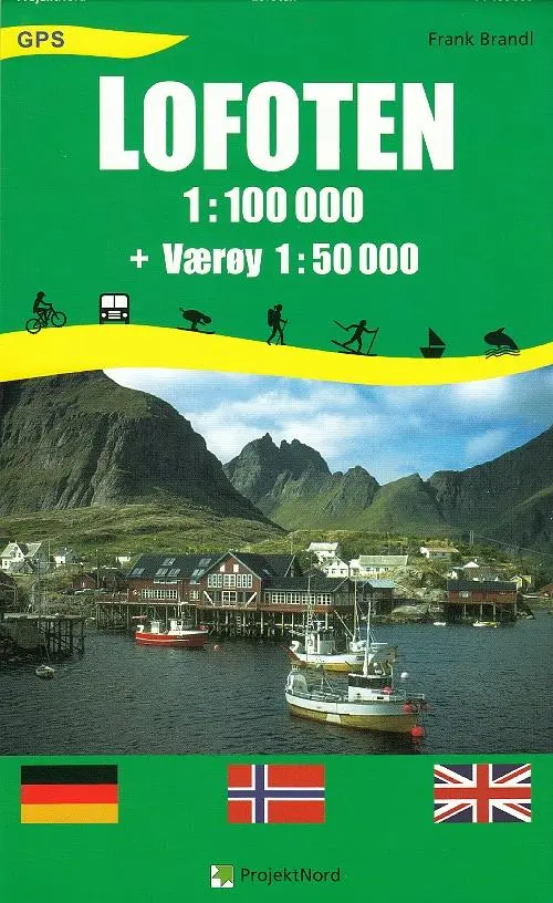 Cover: 9783931099435 | Lofoten | Frank Brandl | (Land-)Karte | 1 S. | Deutsch | 2025