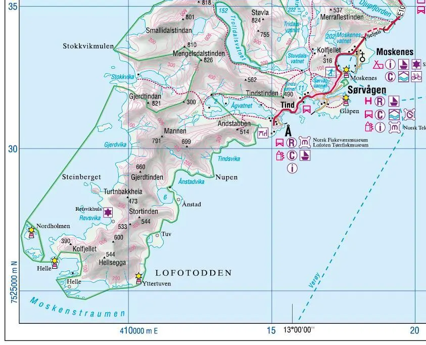 Bild: 9783931099435 | Lofoten | Frank Brandl | (Land-)Karte | 1 S. | Deutsch | 2025
