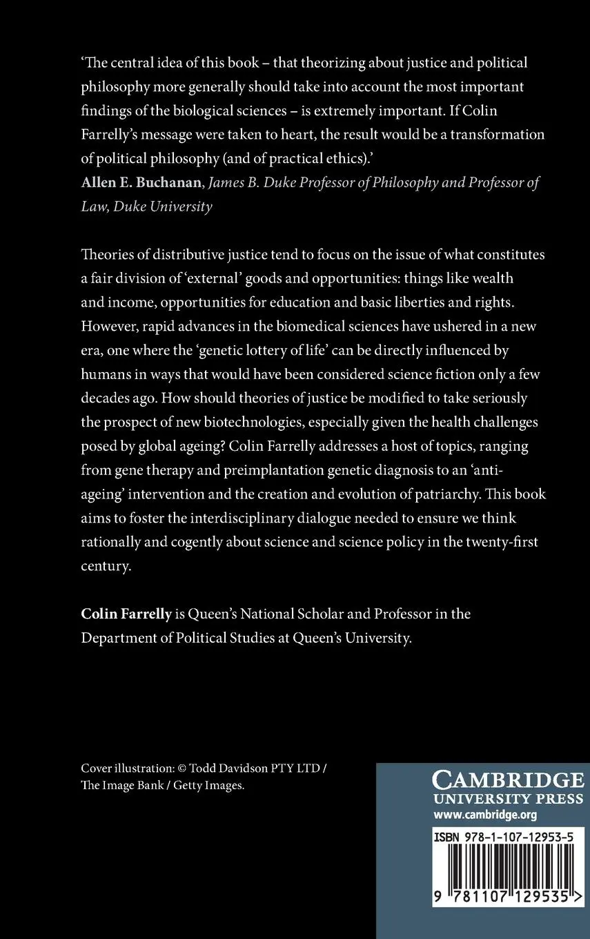 Rückseite: 9781107129535 | Biologically Modified Justice | Colin Farrelly | Buch | Gebunden