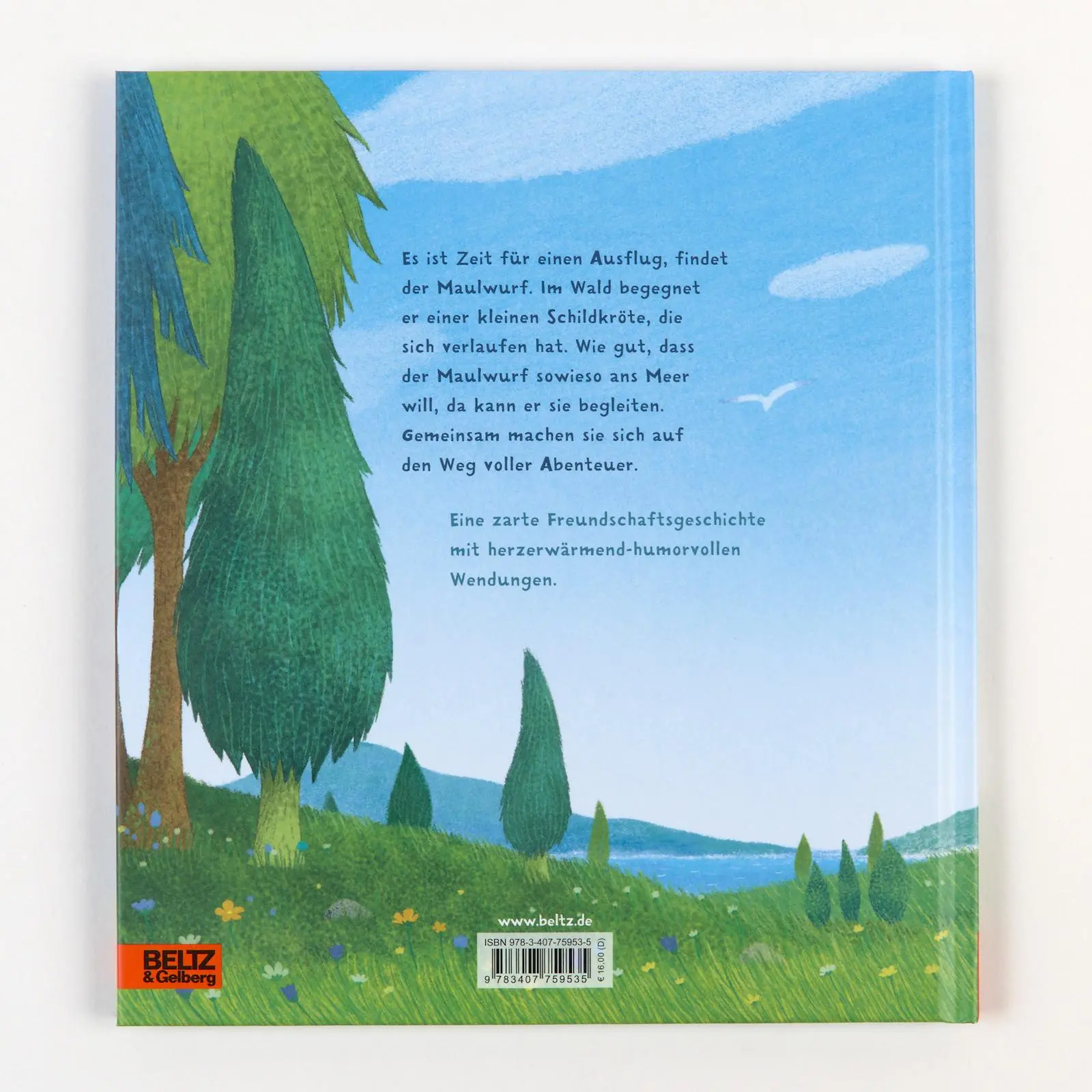 Rückseite: 9783407759535 | Der Maulwurf sucht das Meer | Vierfarbiges Bilderbuch | Sang-Keun Kim