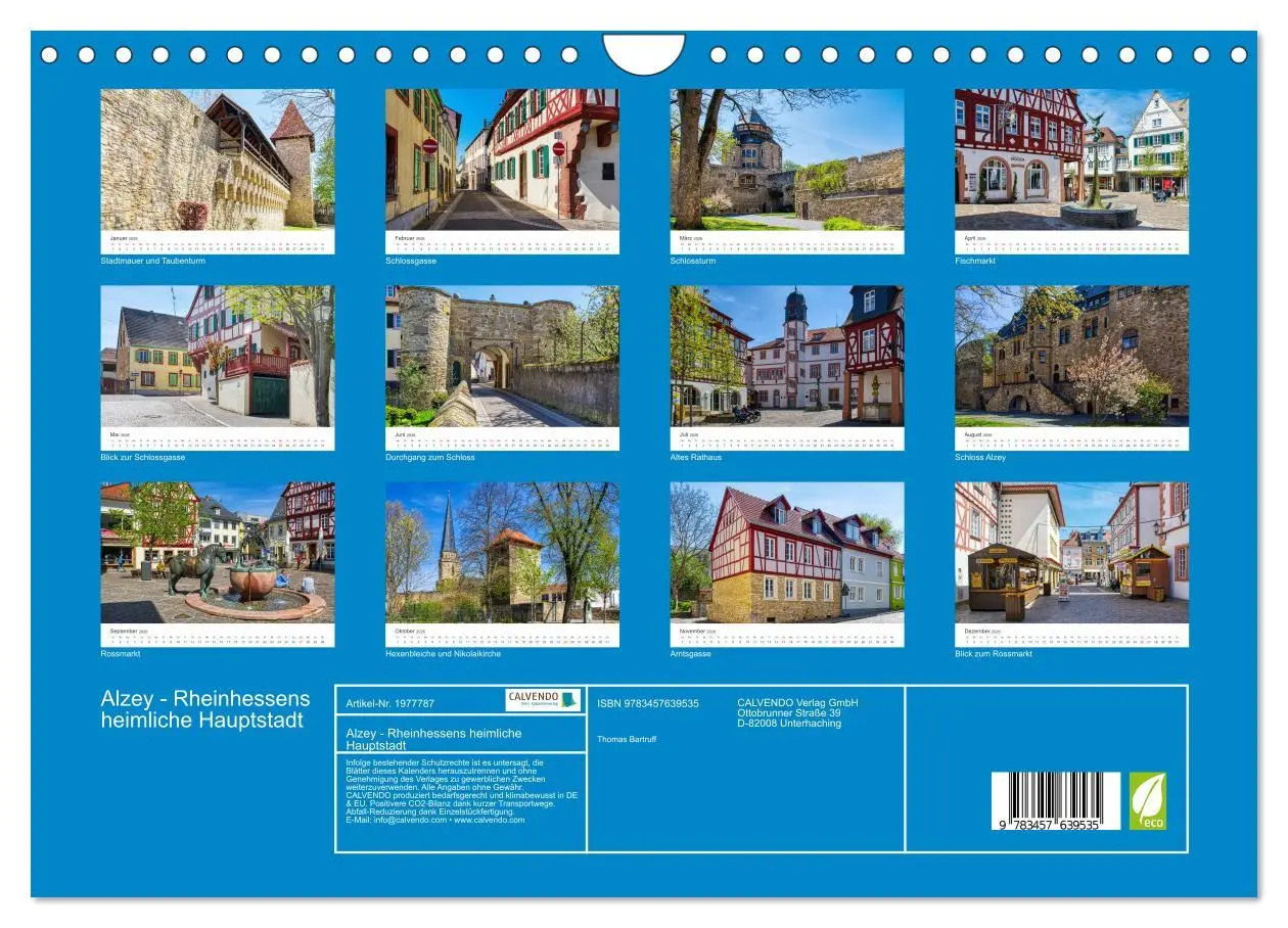 Bild: 9783457639535 | Alzey - Rheinhessens heimliche Hauptstadt (Wandkalender 2026 DIN A4...