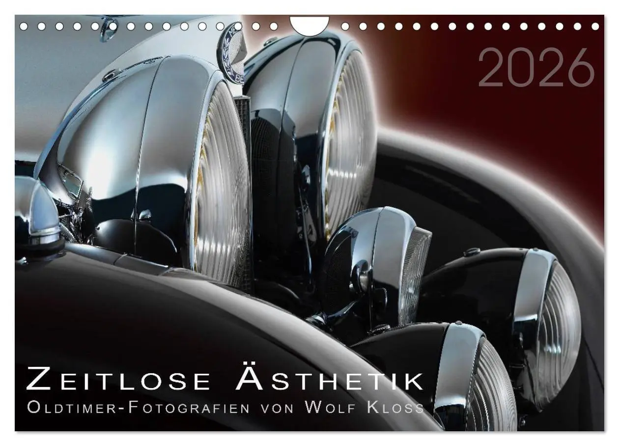 Cover: 9783457949535 | Zeitlose Ästhetik Oldtimer-Fotografien von Wolf Kloss (Wandkalender...