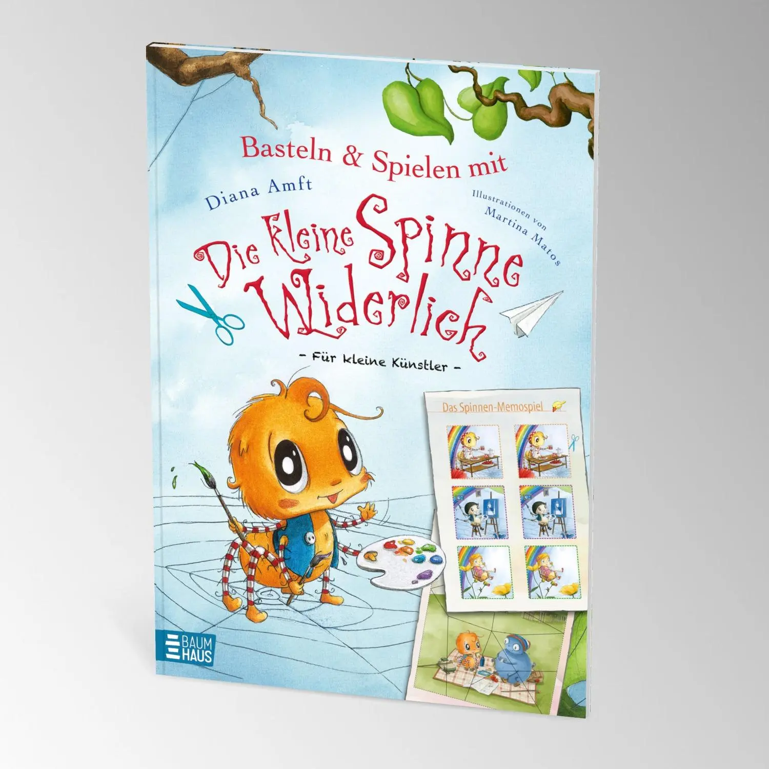 Bild: 9783833909535 | Basteln &amp; Spielen mit Die kleine Spinne Widerlich - Für kleine...