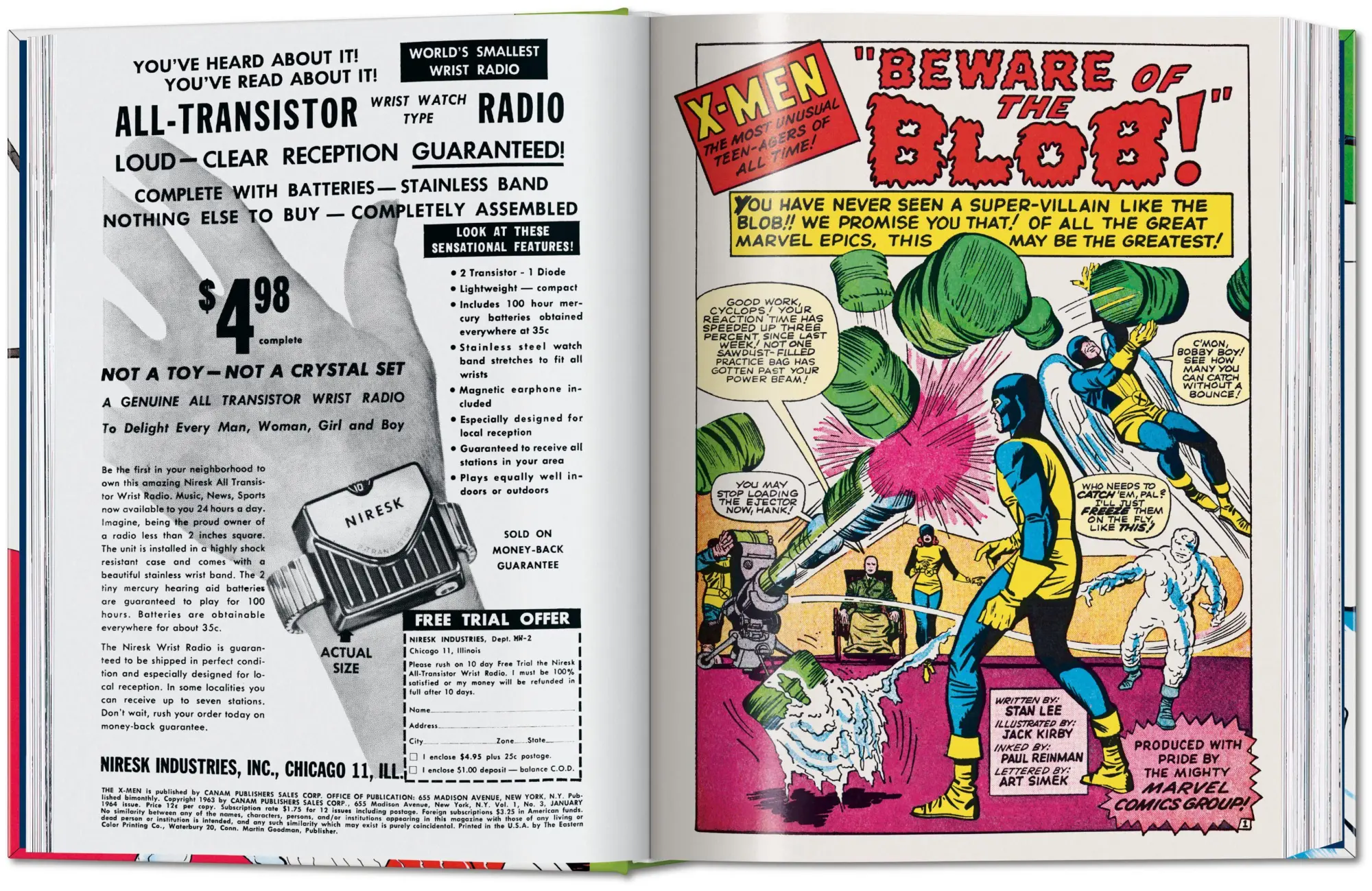 Bild: 9783836599535 | Marvel Comics Library. X-Men. 1963-1966 | Fabian Nicieza | Buch | 2026