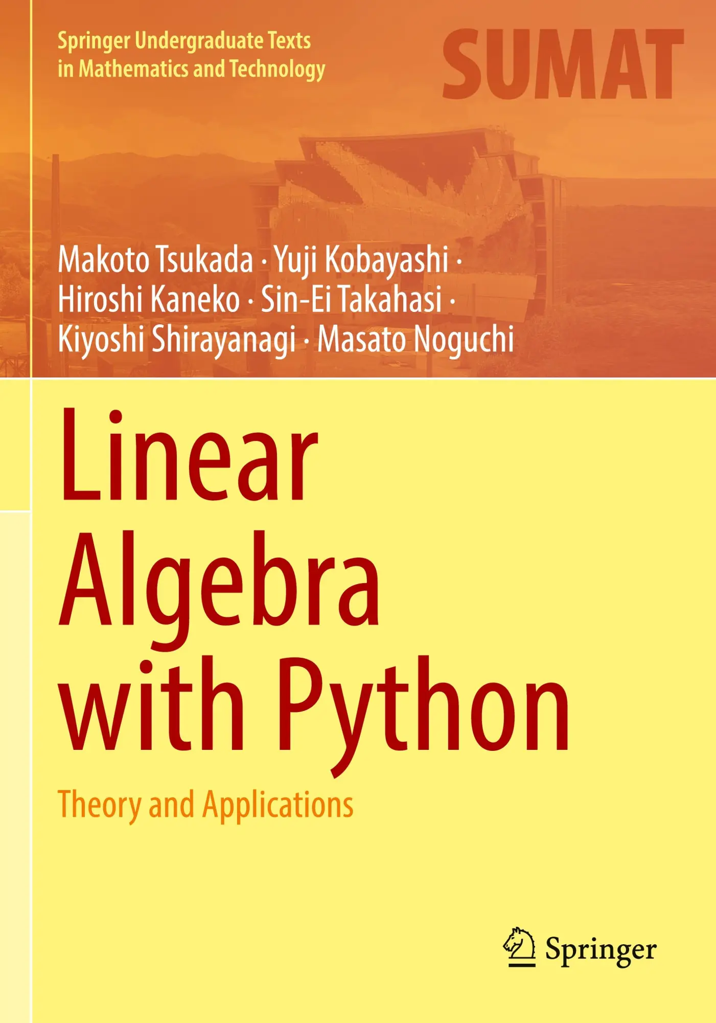 Cover: 9789819929535 | Linear Algebra with Python | Theory and Applications | Tsukada (u. a.) Cover: 9789819929535 | Linear Algebra with Python | Theory and Applications | Tsukada (u. a.)