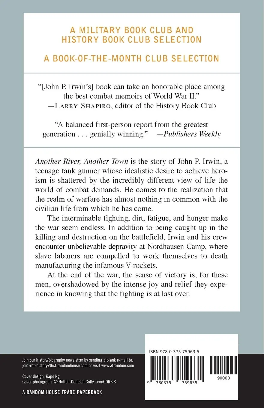 Rückseite: 9780375759635 | Another River, Another Town | John P. Irwin | Taschenbuch | Englisch