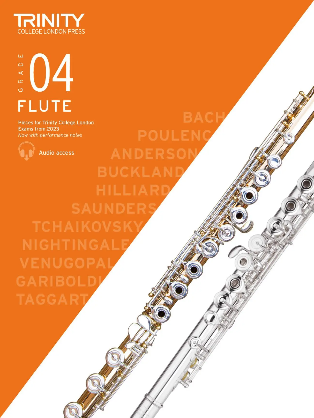 Cover: 9780857369635 | Trinity College London Flute Exam Pieces from 2023: Grade 4 | London
