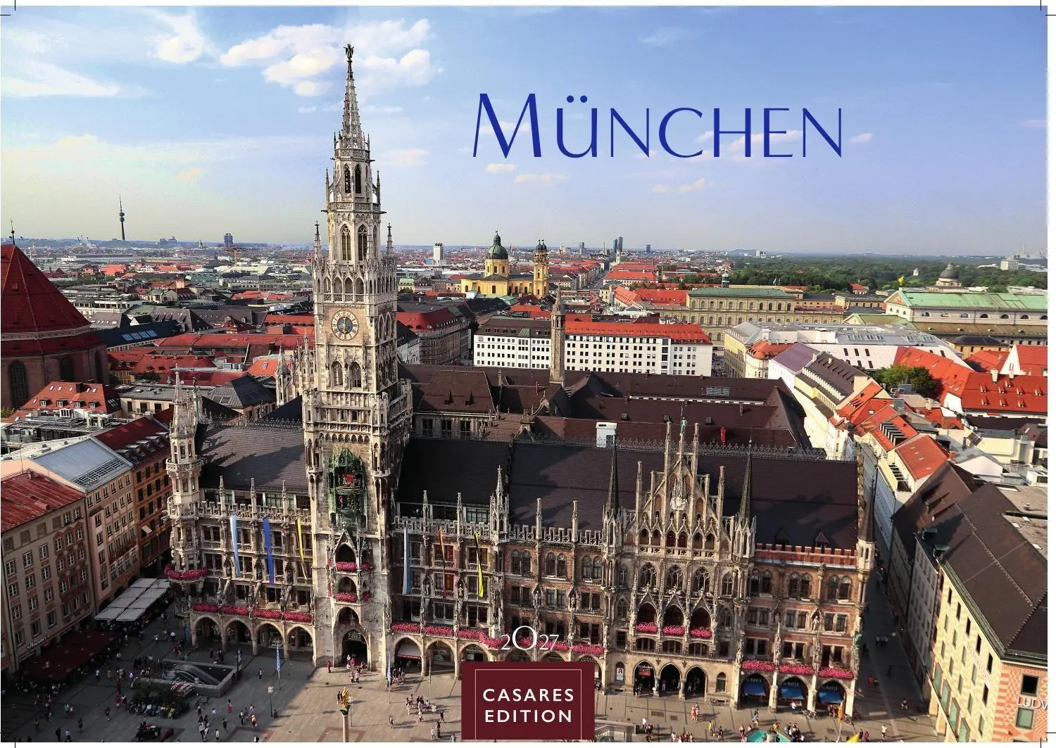 Cover: 9781835249635 | München Kalender 2027 - Wandkalender Fotokalender Deutschland...