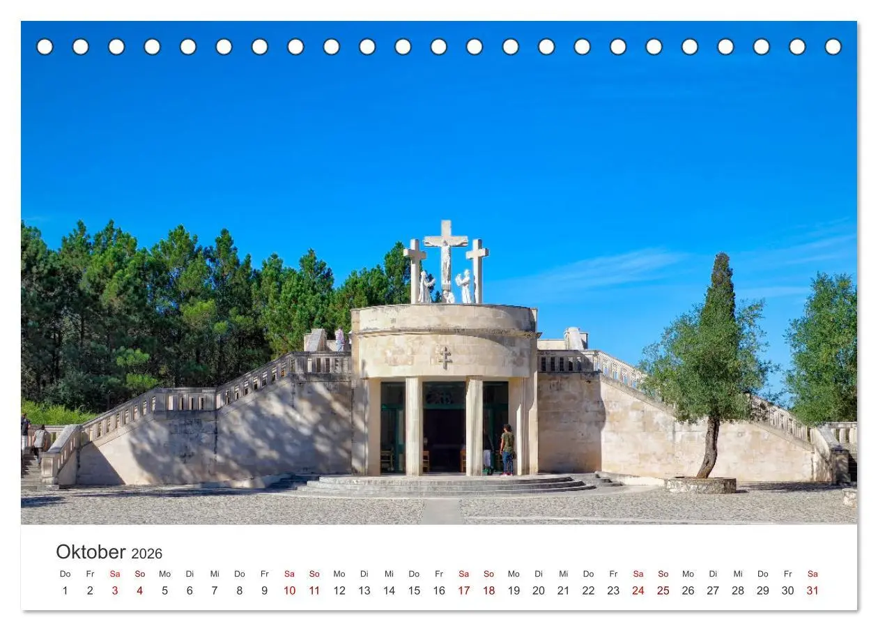 Bild: 9783457489635 | Fatima: Ein Besuch in Portugals heiligem Herz (Tischkalender 2026...