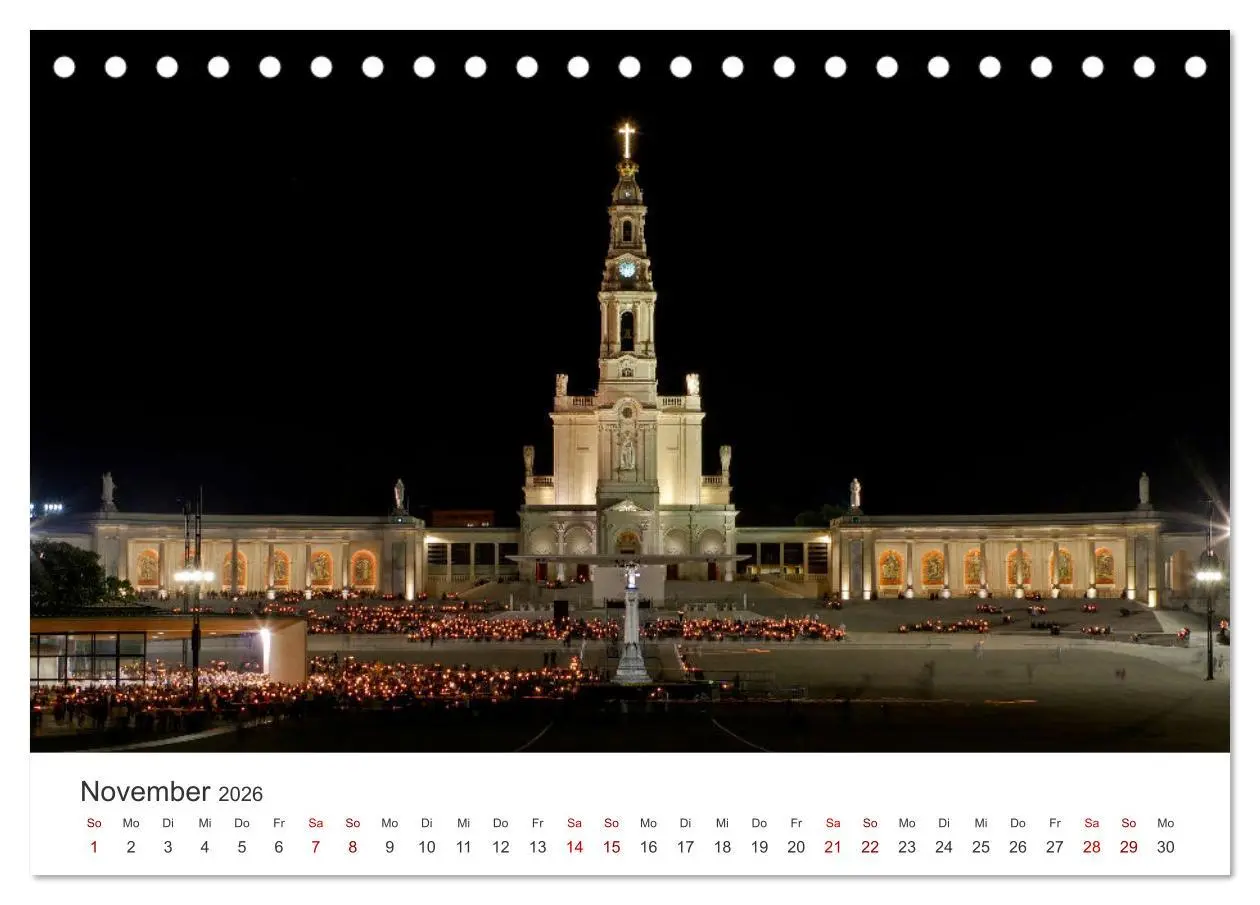 Bild: 9783457489635 | Fatima: Ein Besuch in Portugals heiligem Herz (Tischkalender 2026...
