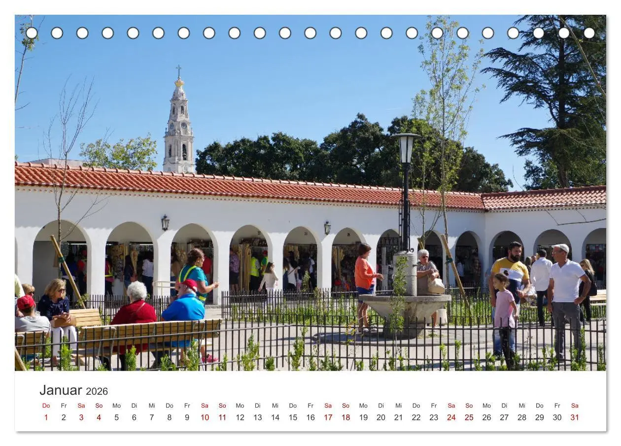Bild: 9783457489635 | Fatima: Ein Besuch in Portugals heiligem Herz (Tischkalender 2026...