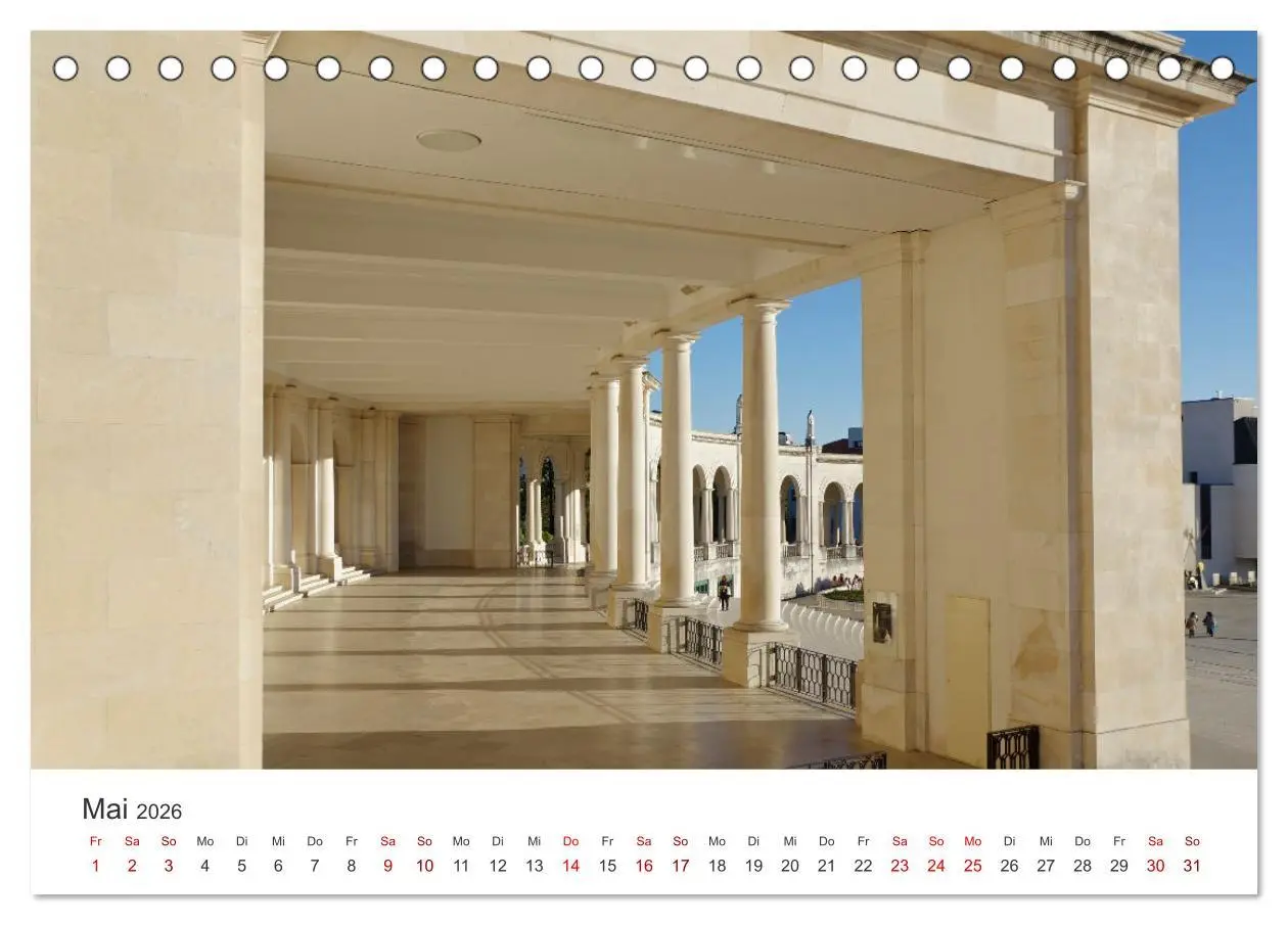 Bild: 9783457489635 | Fatima: Ein Besuch in Portugals heiligem Herz (Tischkalender 2026...