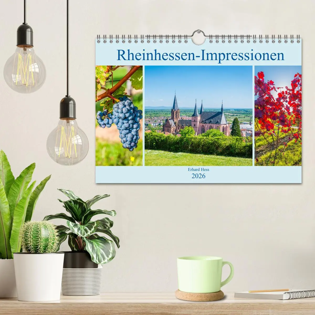 Bild: 9783457869635 | Rheinhessen-Impressionen (Wandkalender 2026 DIN A4 quer), CALVENDO...