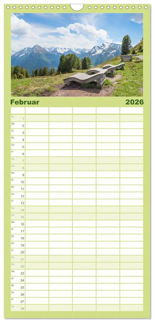Bild: 9783516649635 | Familienplaner 2026 - Zillertal - Bergidylle rund um Mayrhofen 2026...