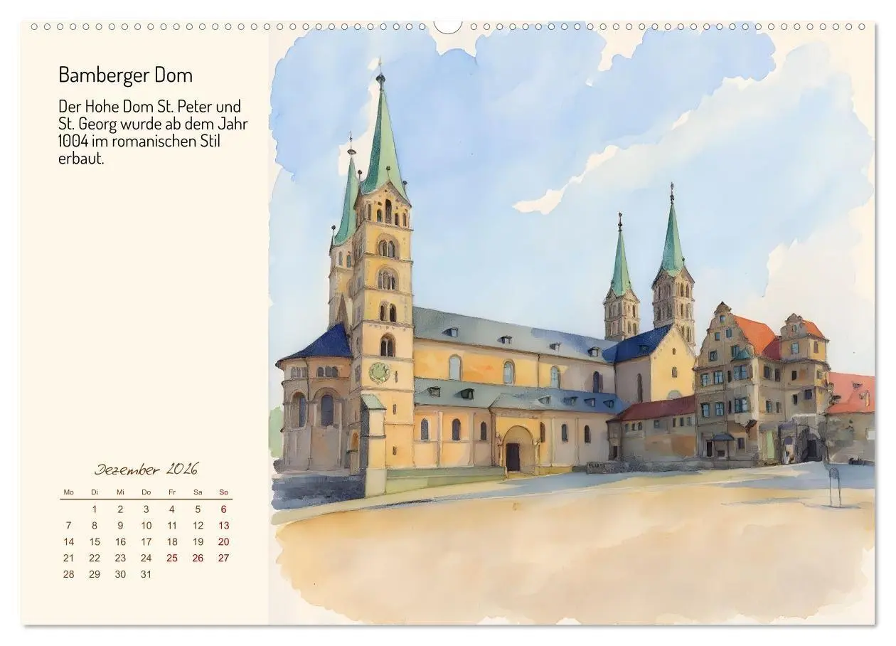Bild: 9783516719635 | Deutschlands schönste Kirchen (hochwertiger Premium Wandkalender...
