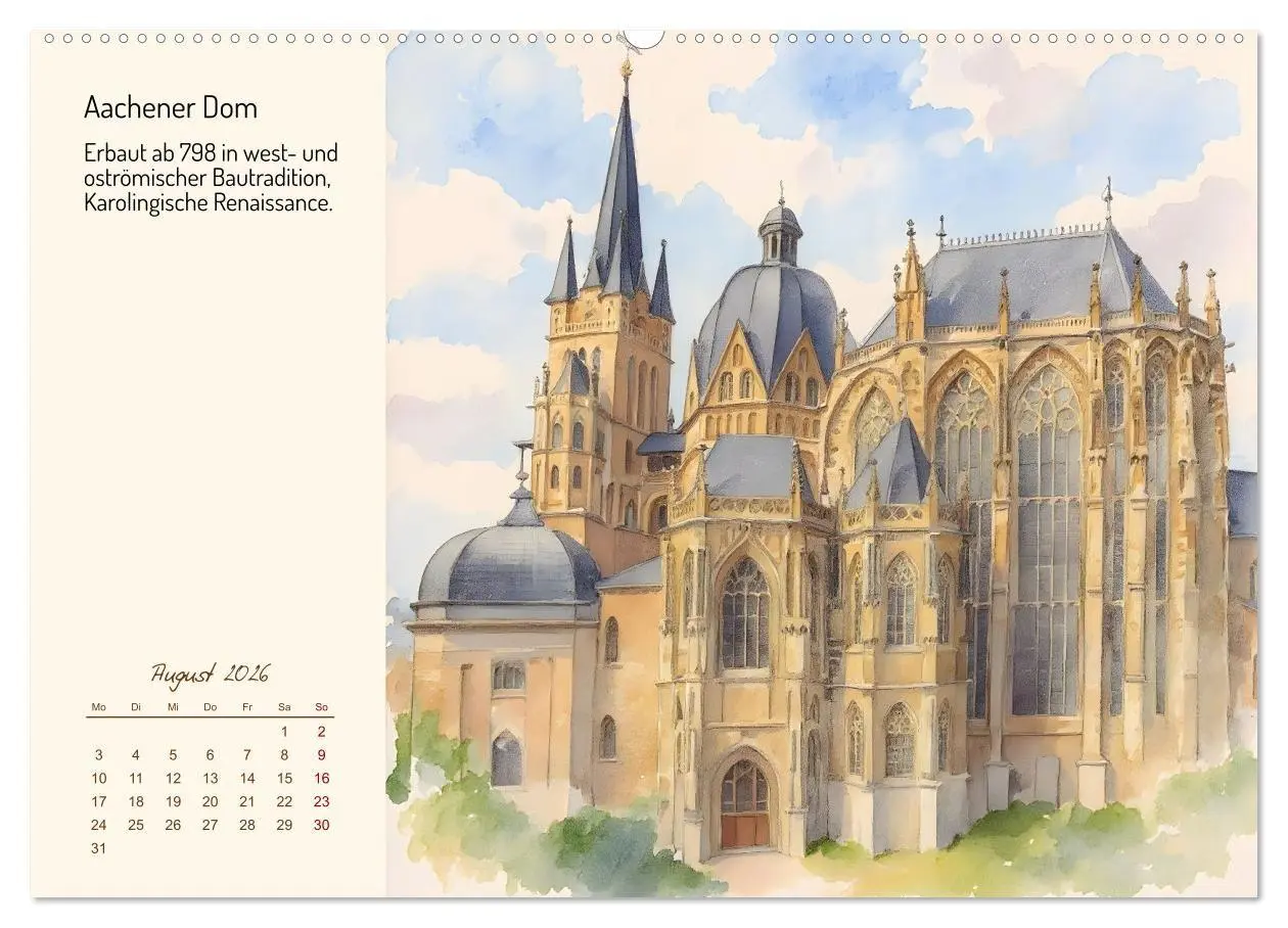 Bild: 9783516719635 | Deutschlands schönste Kirchen (hochwertiger Premium Wandkalender...