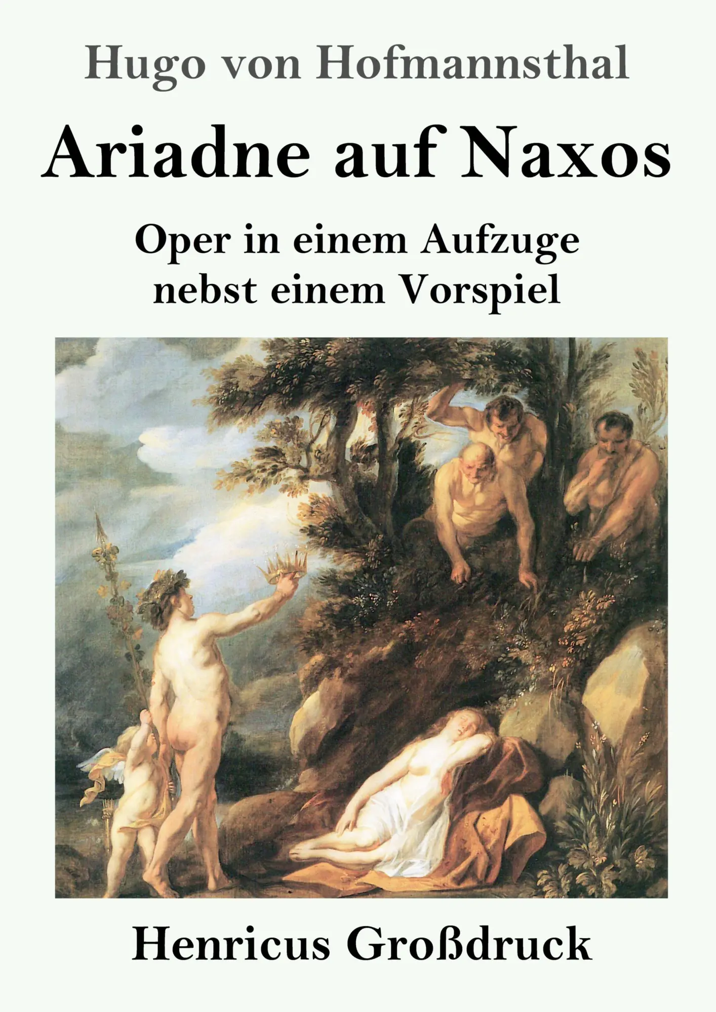 Cover: 9783847859635 | Ariadne auf Naxos (Großdruck) | Hugo Von Hofmannsthal | Taschenbuch