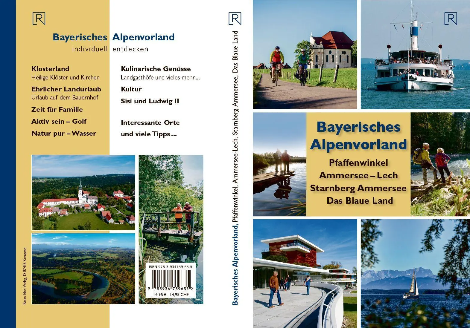 Cover: 9783934739635 | Bayerisches Alpenvorland | Gerd Engels (u. a.) | Taschenbuch | 464 S.