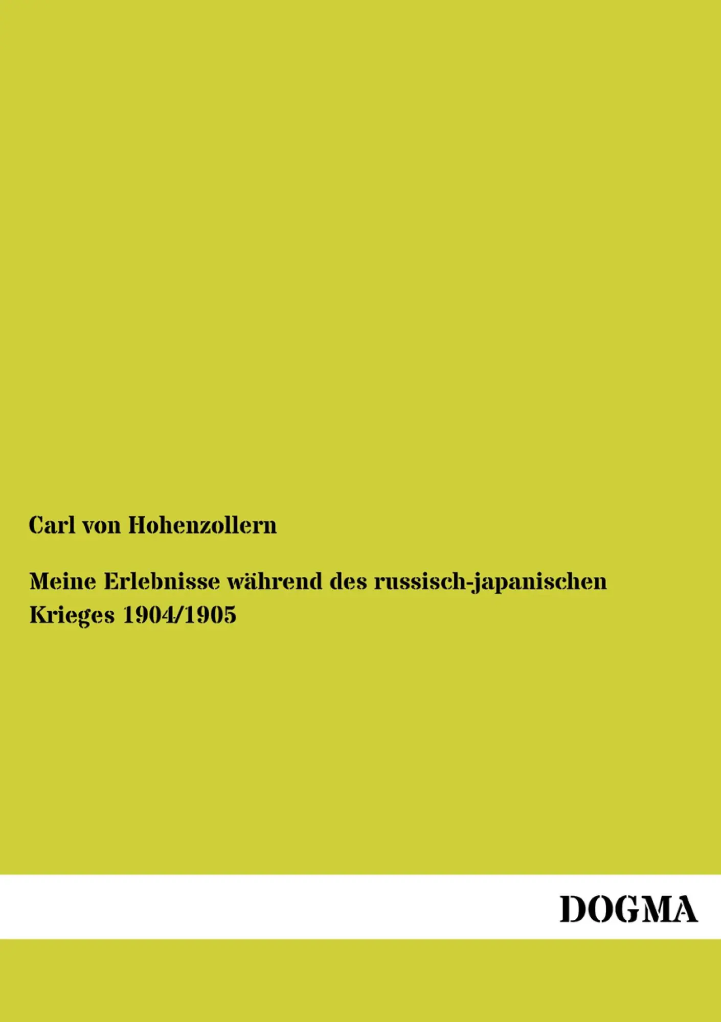 Cover: 9783955079635 | Meine Erlebnisse während des russisch-japanischen Krieges 1904/1905