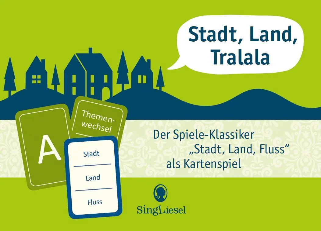 Cover: 4280000809735 | Stadt, Land, Tralala "Stadt, Land, Fluss" als Kartenspiel | Linus Paul