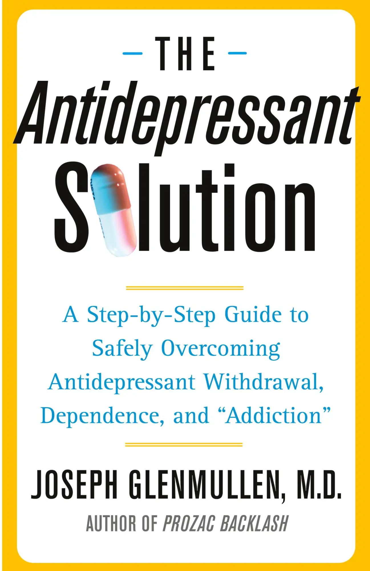 Cover: 9780743269735 | Antidepressant Solution | Joseph Glenmullen | Taschenbuch | Englisch