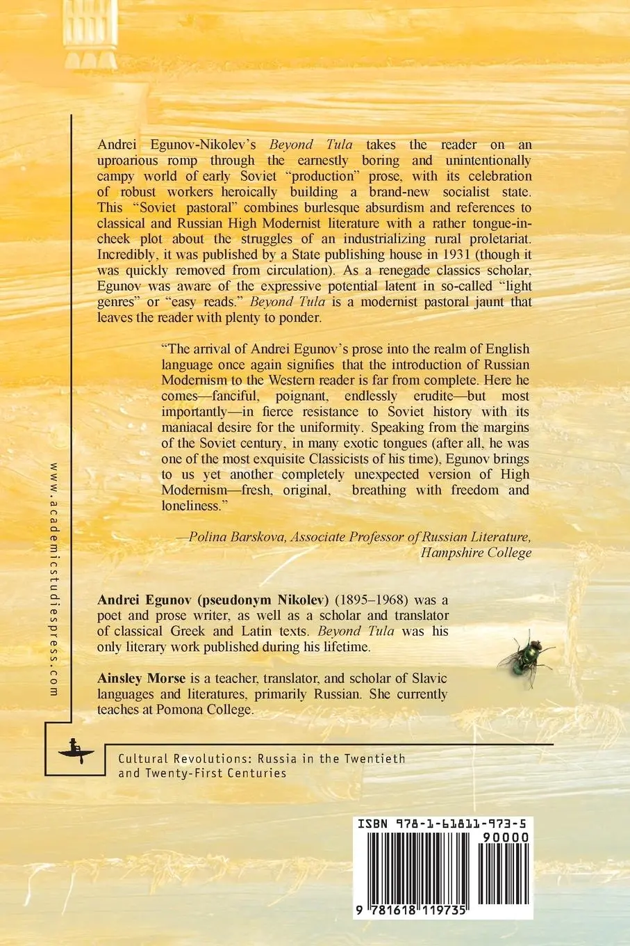 Rückseite: 9781618119735 | Beyond Tula | A Soviet Pastoral | Andrei Egunov-Nikolev | Taschenbuch
