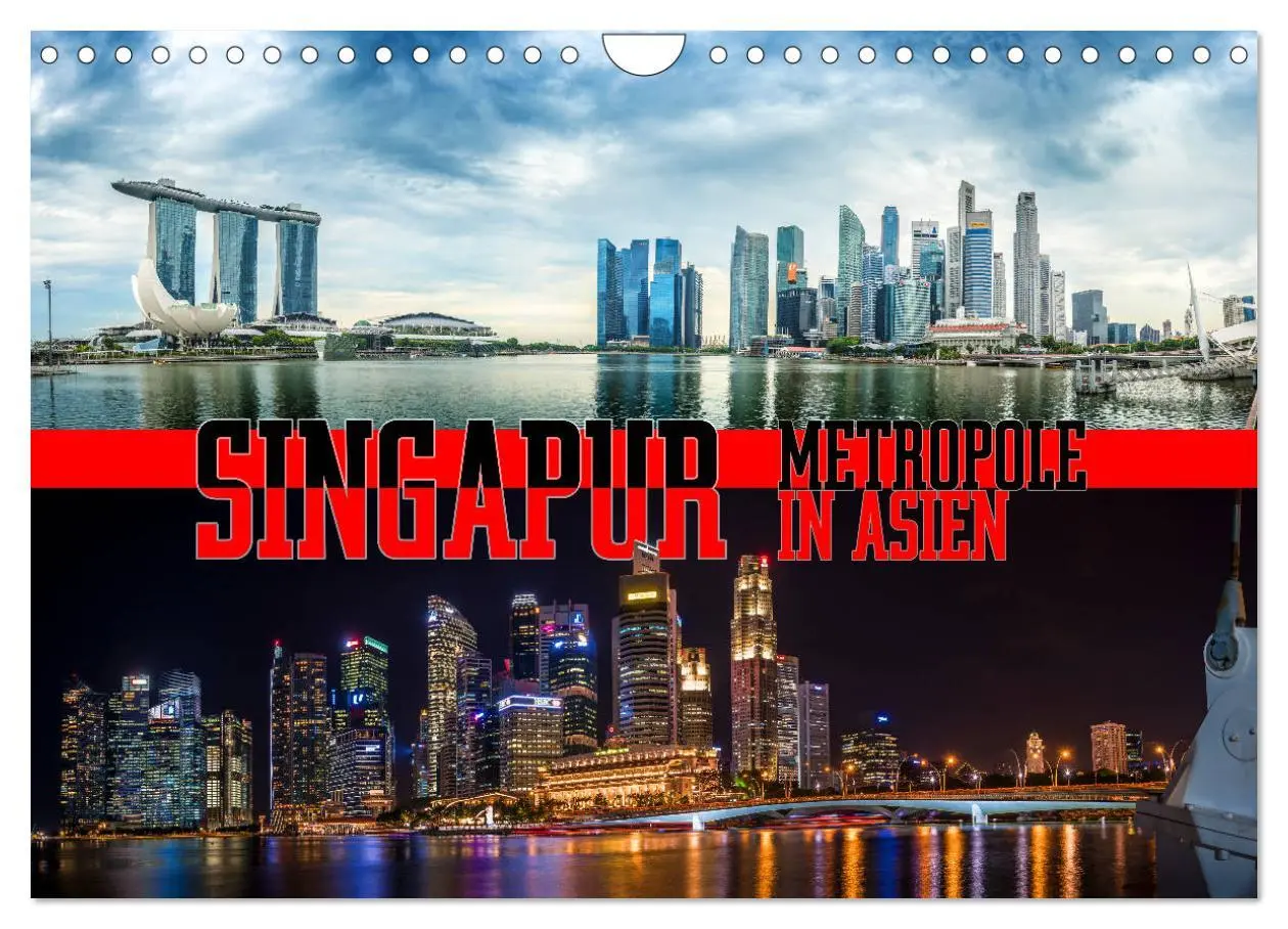 Cover: 9783457859735 | Singapur, Metropole in Asien (Wandkalender 2026 DIN A4 quer),...