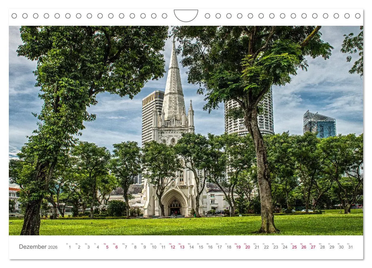 Bild: 9783457859735 | Singapur, Metropole in Asien (Wandkalender 2026 DIN A4 quer),...