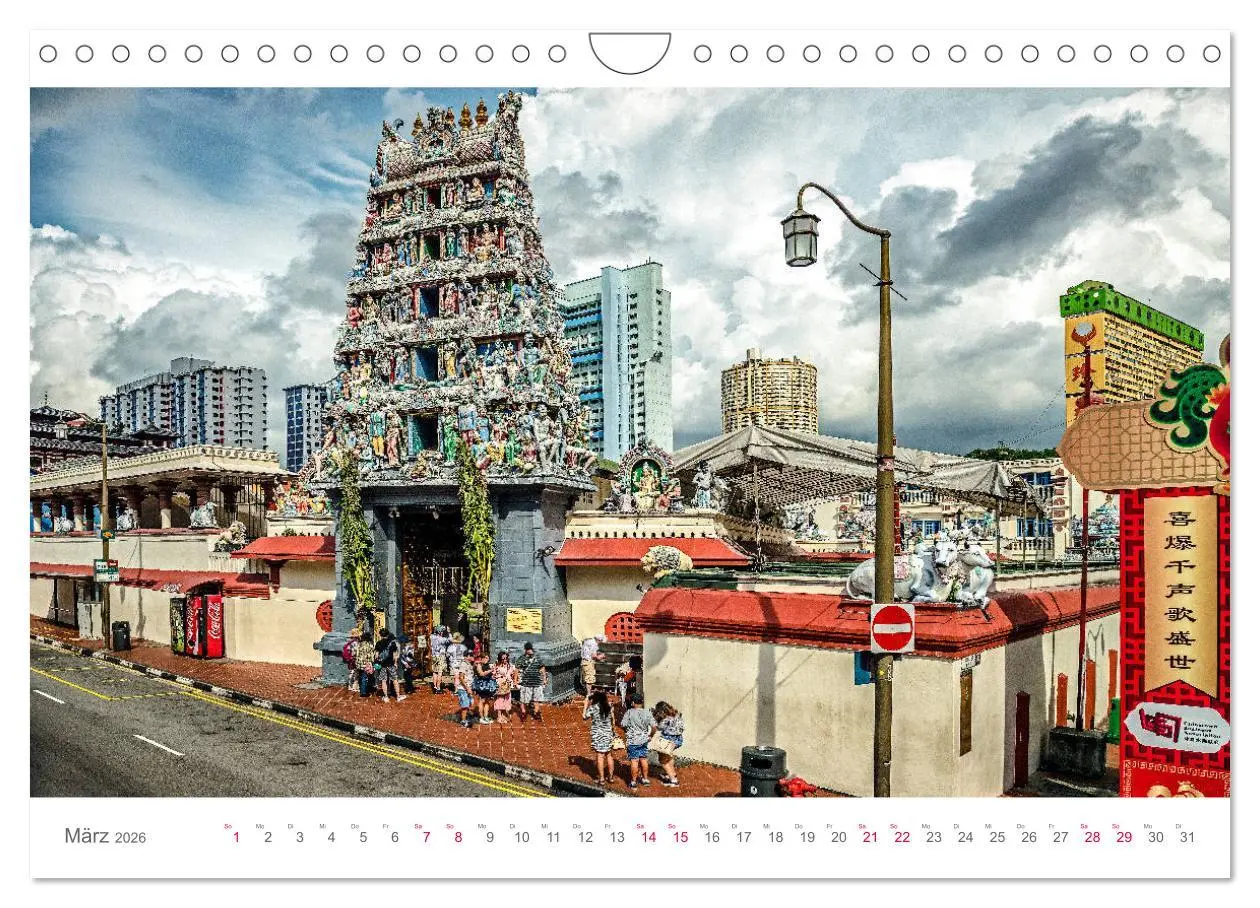 Bild: 9783457859735 | Singapur, Metropole in Asien (Wandkalender 2026 DIN A4 quer),...