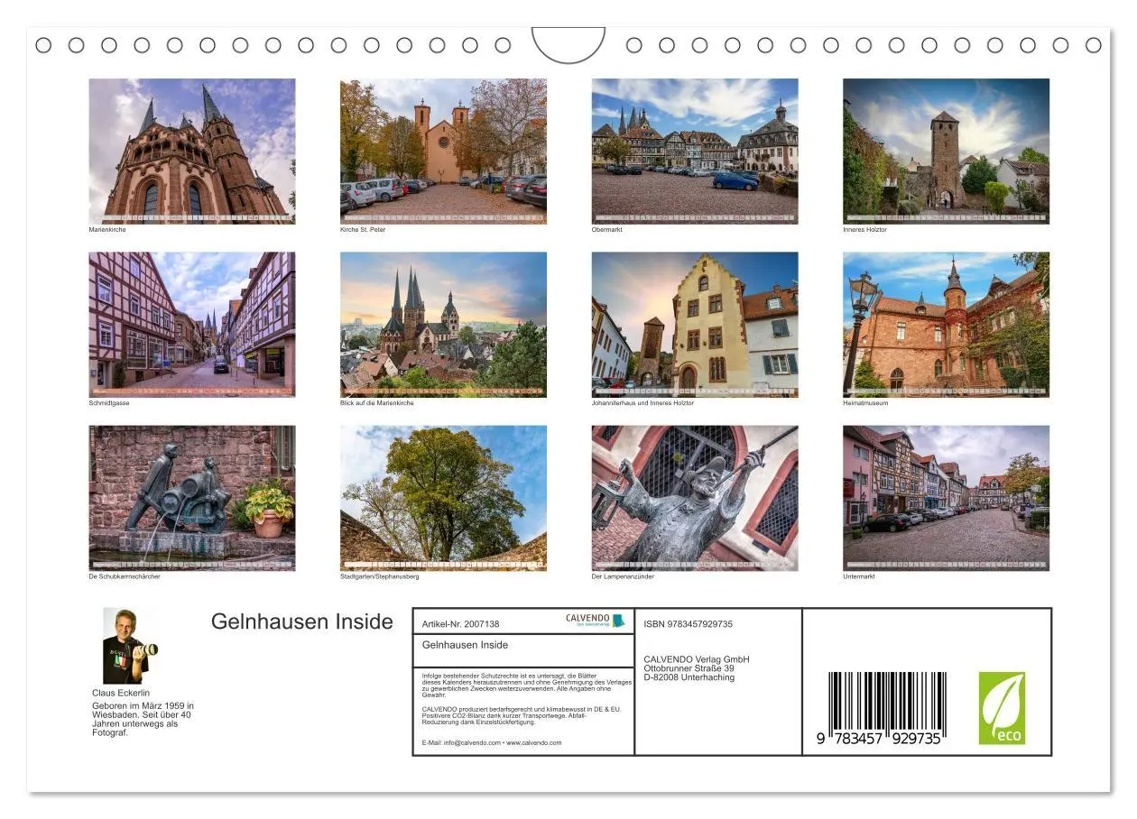 Bild: 9783457929735 | Gelnhausen Inside (Wandkalender 2026 DIN A4 quer), CALVENDO...