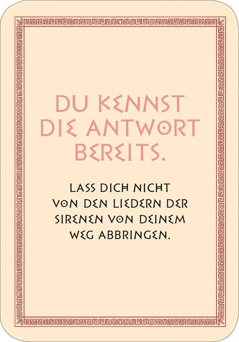 Bild: 9783845869735 | Frag die Götter | Dein Entscheidungsorakel. 50 Antwortkarten | Buch