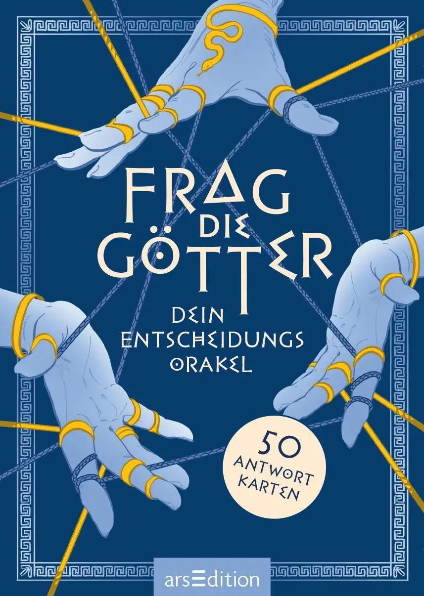 Bild: 9783845869735 | Frag die Götter | Dein Entscheidungsorakel. 50 Antwortkarten | Buch