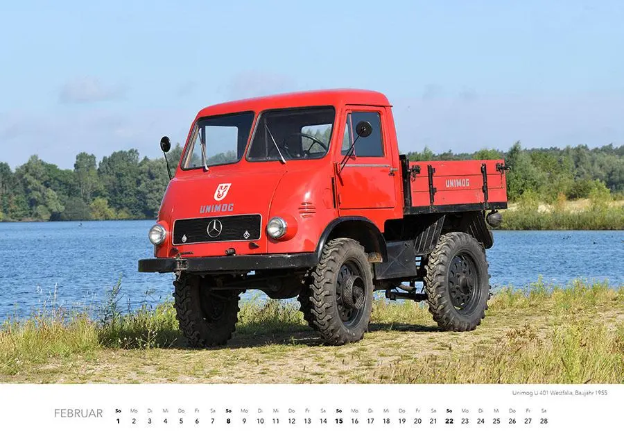 Bild: 9783966649735 | Unimog Klassiker Kalender 2026 | 12 perfekt restaurierte Unimogs