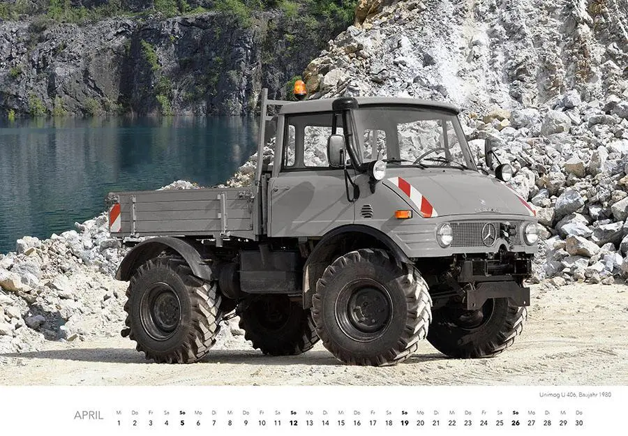 Bild: 9783966649735 | Unimog Klassiker Kalender 2026 | 12 perfekt restaurierte Unimogs