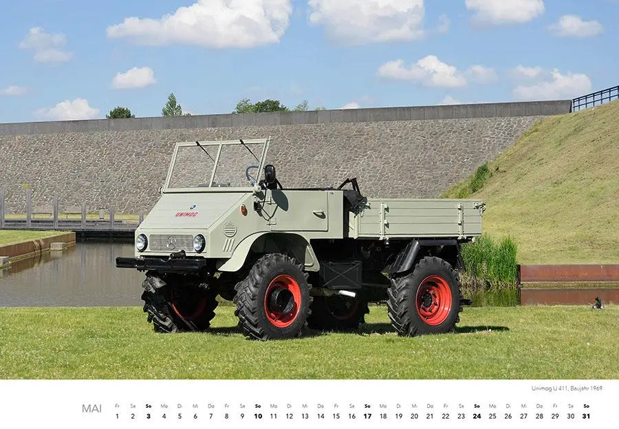 Bild: 9783966649735 | Unimog Klassiker Kalender 2026 | 12 perfekt restaurierte Unimogs
