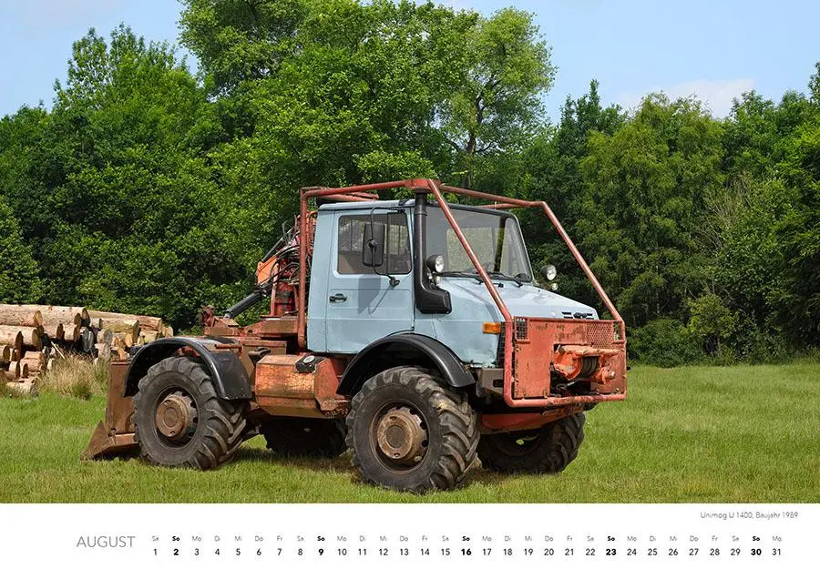 Bild: 9783966649735 | Unimog Klassiker Kalender 2026 | 12 perfekt restaurierte Unimogs